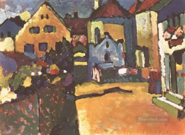  murnau pintura - Grungasse en Murnau Wassily Kandinsky